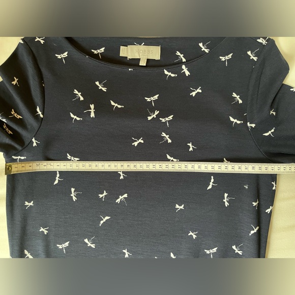 Hobbs dragonfly print jersey dress - Picture 5 of 5